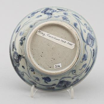 FAT, porslin, Kina, Ming, 1400-tal.