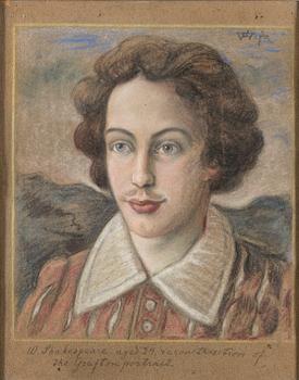SIGURD WETTENHOVI-ASPA, pastelli, signeerattu.