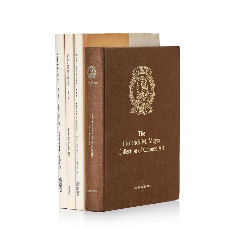En samlares bibliotek, del 5. Edward T Chow Collection, Part I - III och The Frederic Meyer Collection of Chinese Art.