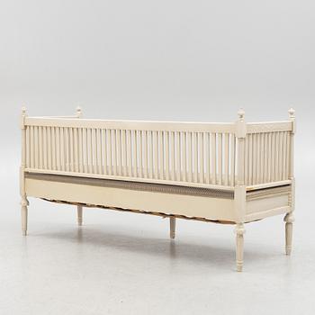 Soffa, 1800-talets senare del. Gustaviansk stil.