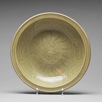 747. A celadon dish, Ming dynasty (1368-1644).