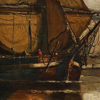 Auguste Musin, "Muiden op Zuider Zee".