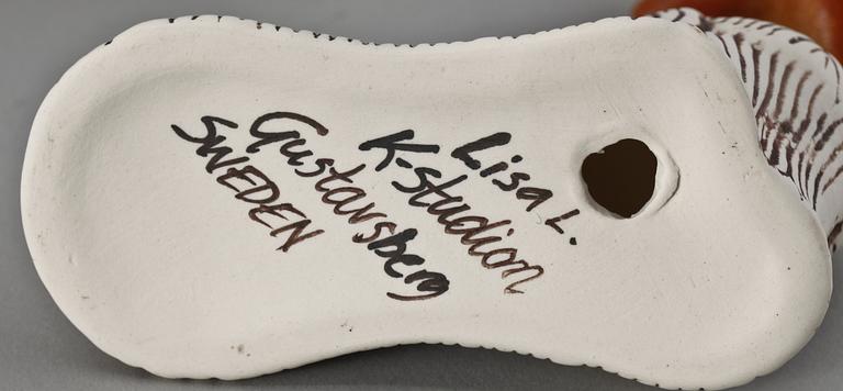 FIGURINER, 5 st, stengods, Lisa Larson, Gustavsberg.