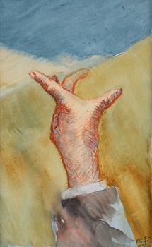 421. Olli Lyytikäinen, "Hand i landskap".