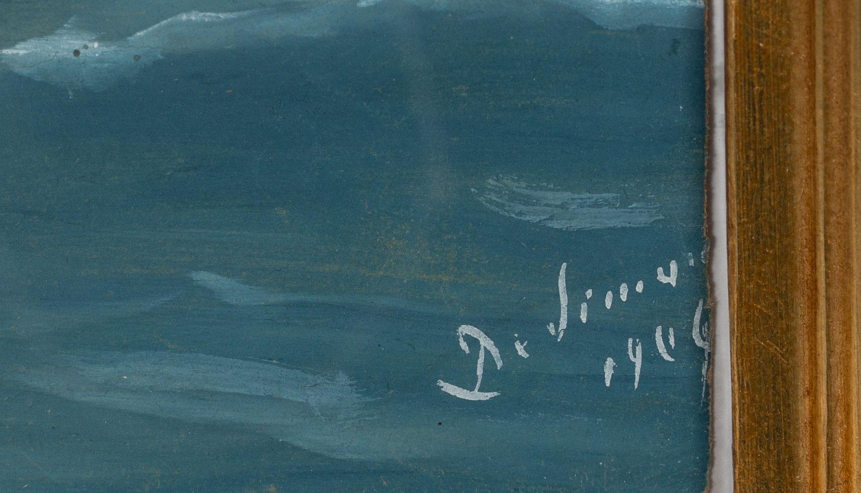 Tomasso De Simone, "S/Y Cassandra" vid Vesuvius.