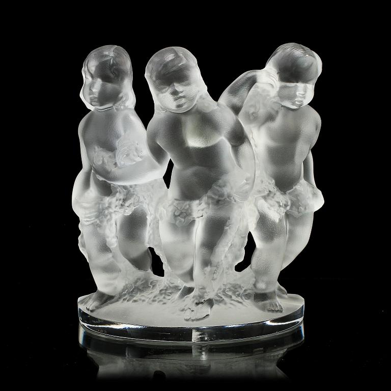 FIGURIN, glas, Lalique.