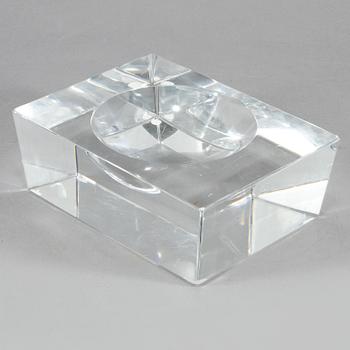 SKULPTUR, glas, Sven Palmqvist, signerad, 1900-talets andra hälft.