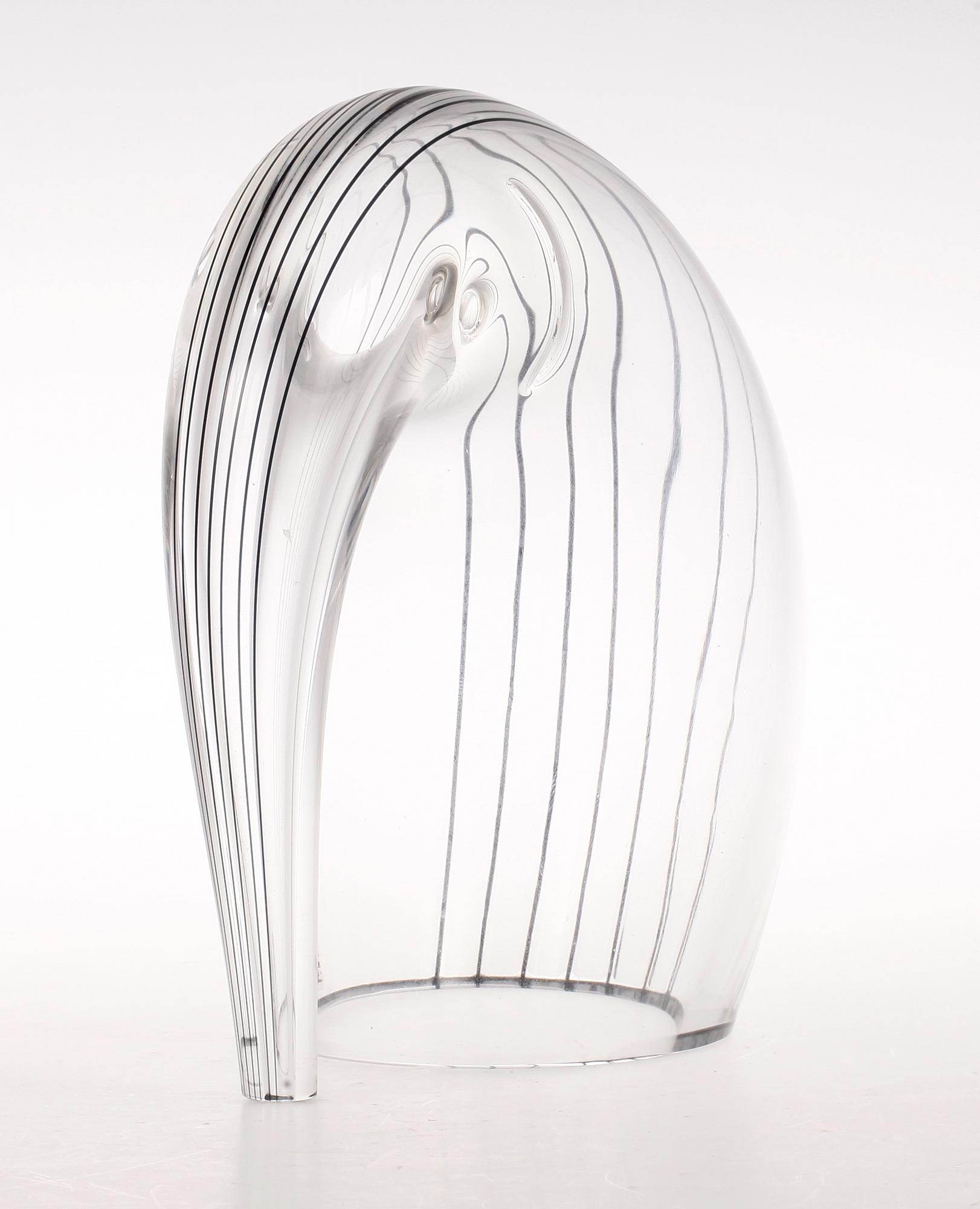 FIGURIN, glas, Seguso, Italien, 1960-tal.