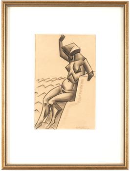 MAX WALTER SVANBERG, drawing signed and dated.