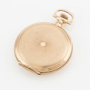 Howard, pocket watch, hunter case, 51.5 mm.