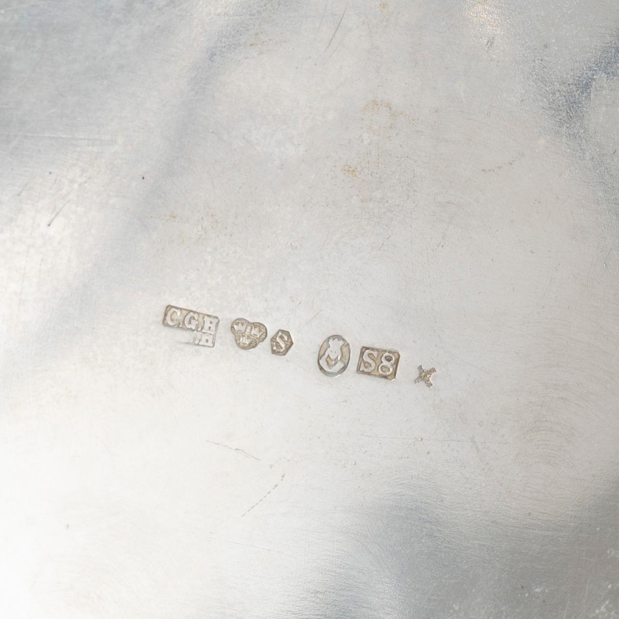 C.G. Hallberg, Skål, silver, Stockholm 1944.