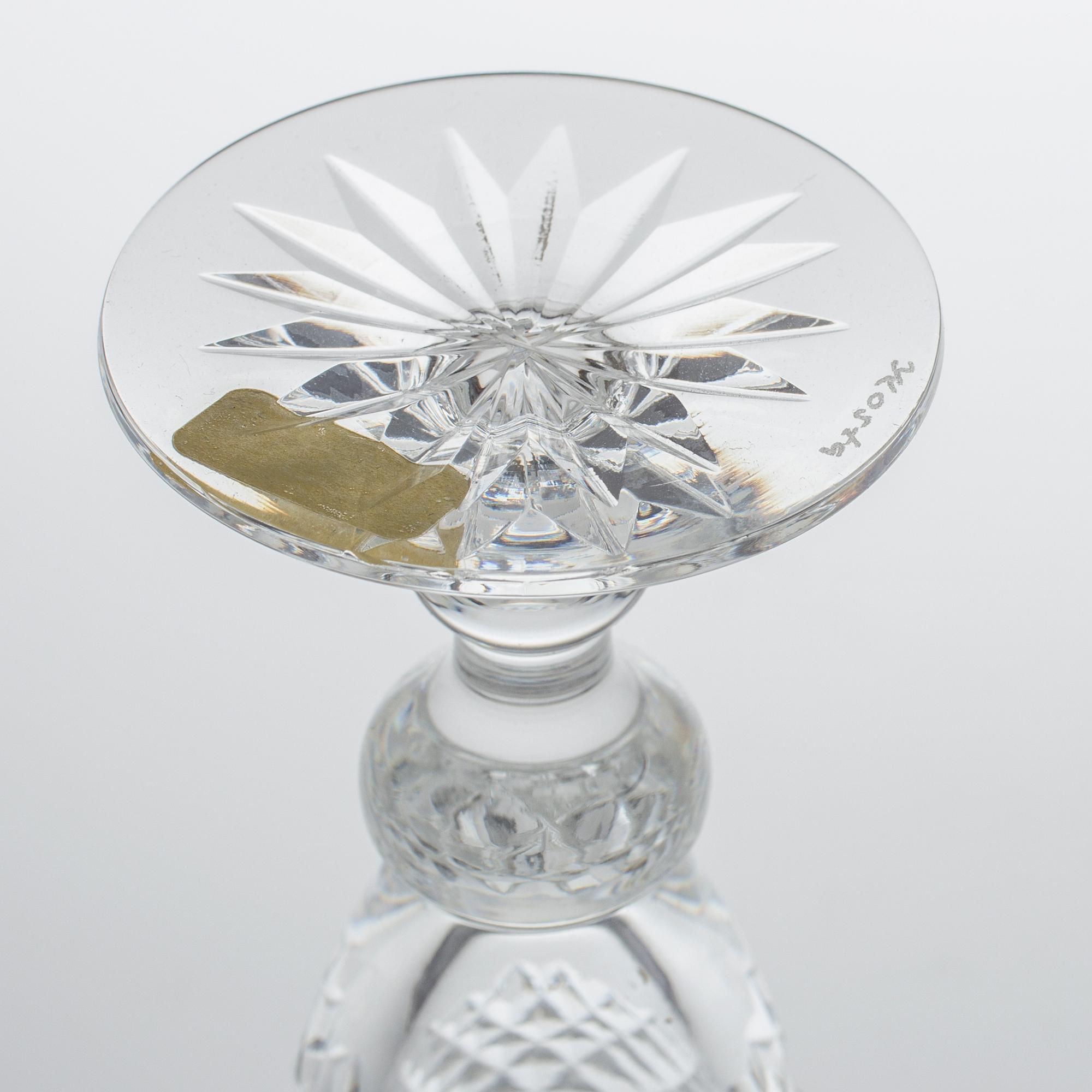 CHAMPAGNEGLAS, 7 stycken, glas, "Elvira Madigan", Kosta.