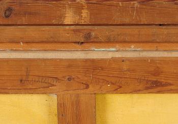 OKÄND KONSTNÄR, olja på duk, signerad copia af F Trampe.