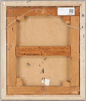 JOHAN VON HOLST, olja på duk, signerad JvH.