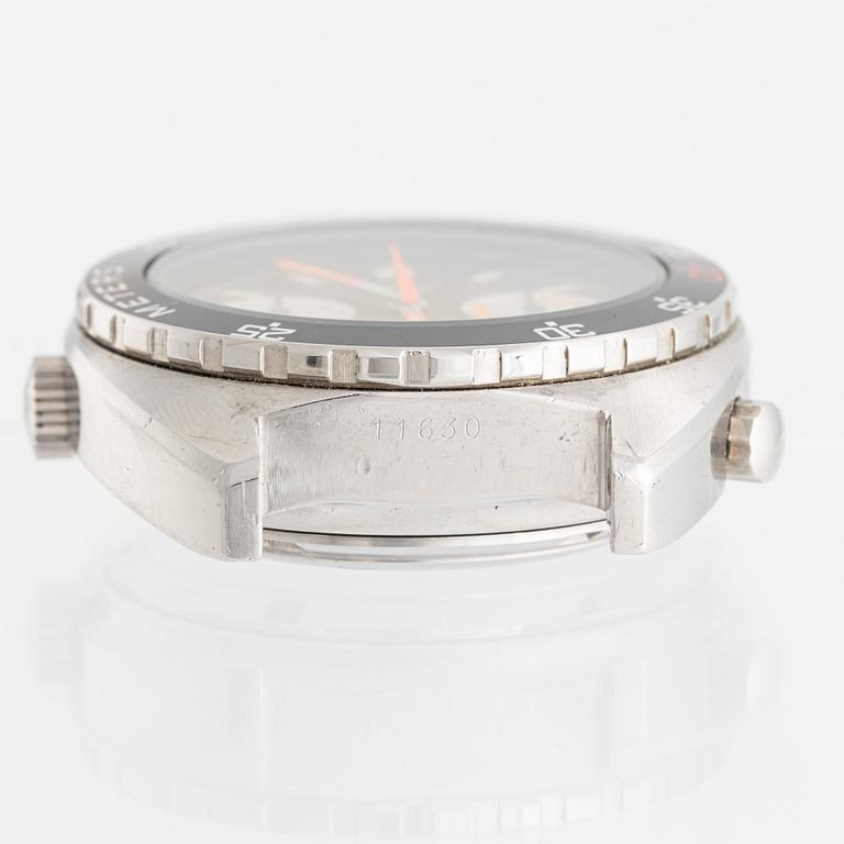 Heuer, Autavia, "Tropical Dial", "Decompression Bezel", kronograf, ca 1972.
