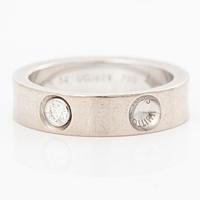 Louis Vuitton, ring, “Empreinte”, 18K white gold with a brilliant-cut diamond.
