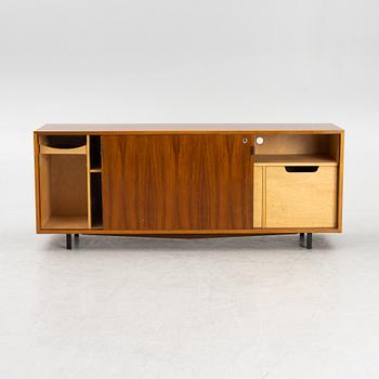 Florence Knoll, a mahogany-veneered sideboard, Nordiska Kompaniet, Sweden, for Knoll International, 1963.