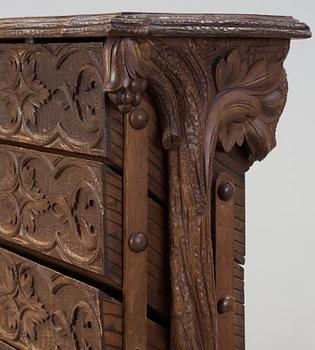 CIGARRSCHATULL / BORD, omkring sekelskiftet 1900.