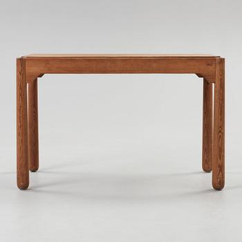 An Axel Einar Hjorth stained pine table, Nordiska Kompaniet, 1930's.