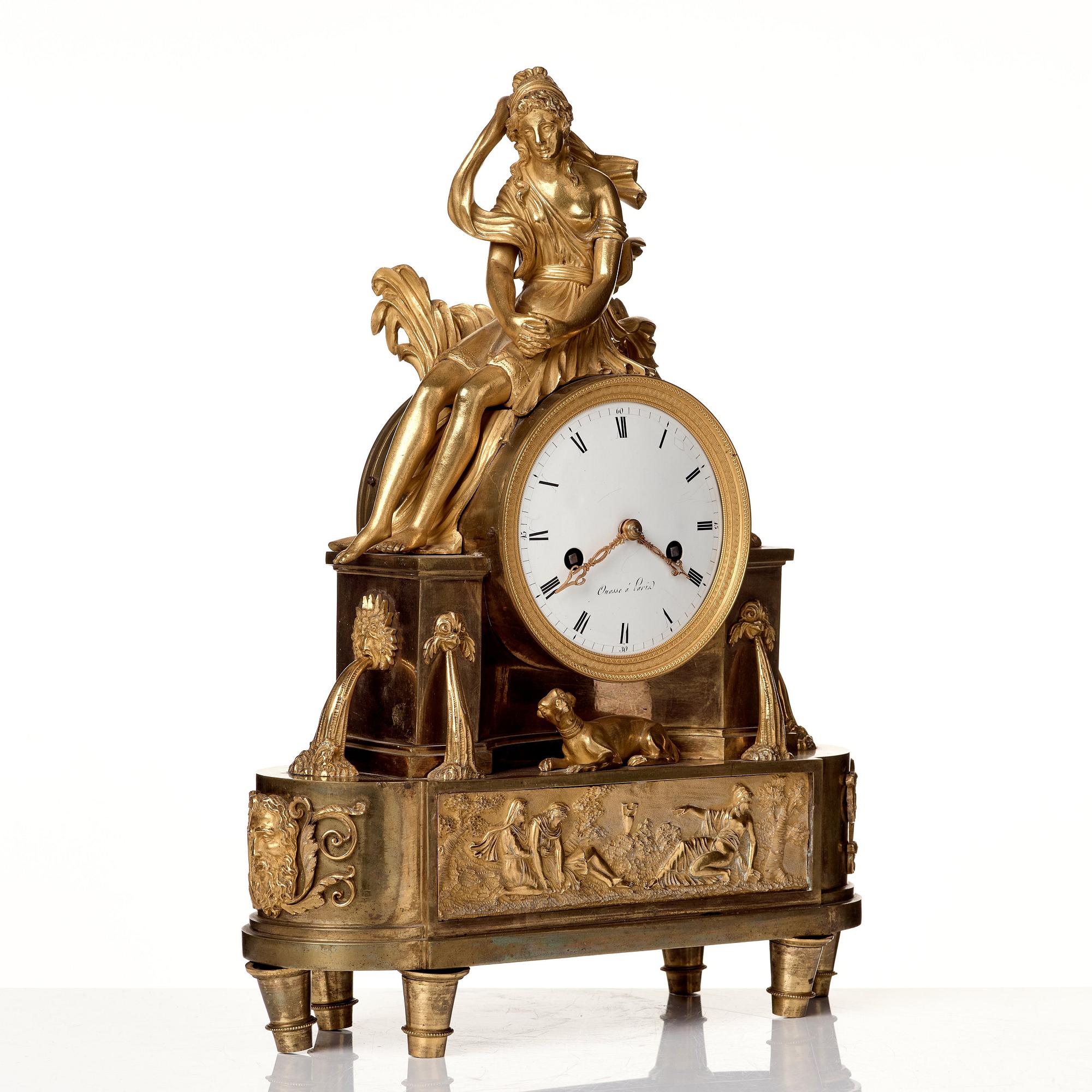 BORDSPENDYL, Frankrike, 1800-talets början, Empire.