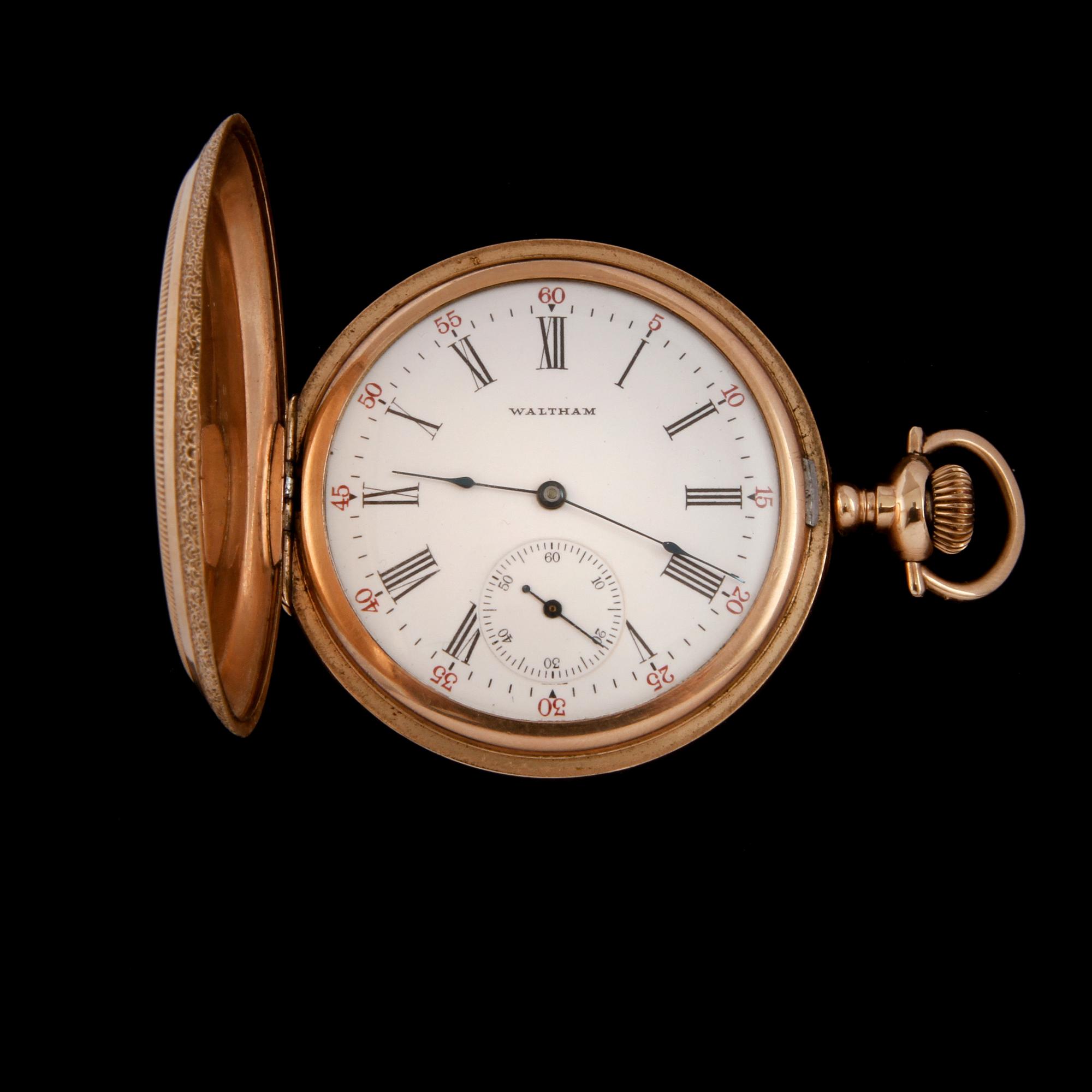 FICKUR, doublé, Waltham, 1900-talets första hälft.