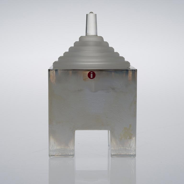 MARKKU SALO, SKRIN, glas, "Babylon", signerad M. Salo Nuutajärvi.