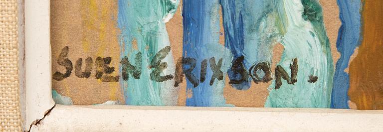 Sven X:et Erixson, At the loom.