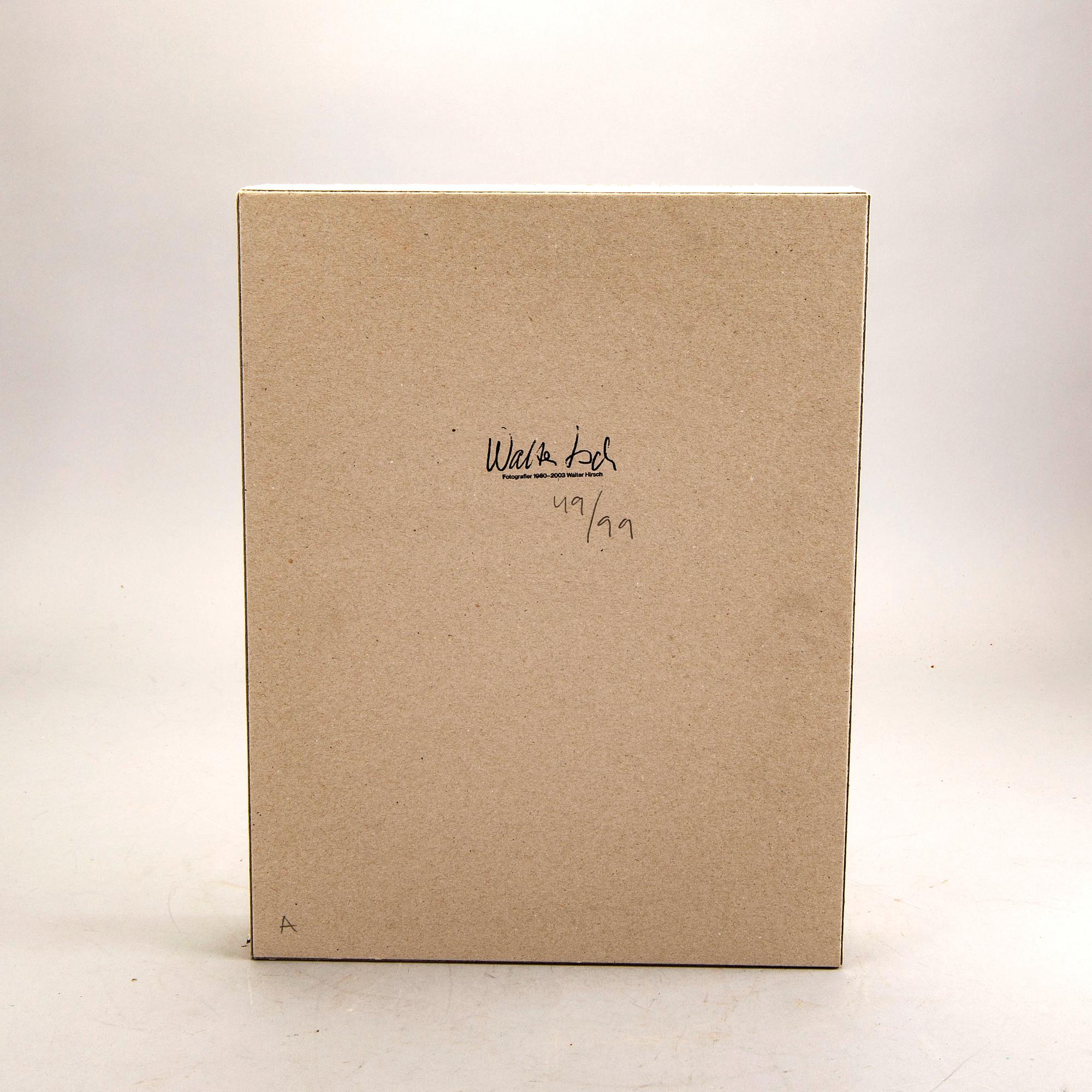 Walter Hirsch, a book and a signed and numbered photography 17/33.