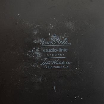 TAPIO WIRKKALA, vaser, 2 st, porslin "Pollo", Studio-Line Rosenthal.