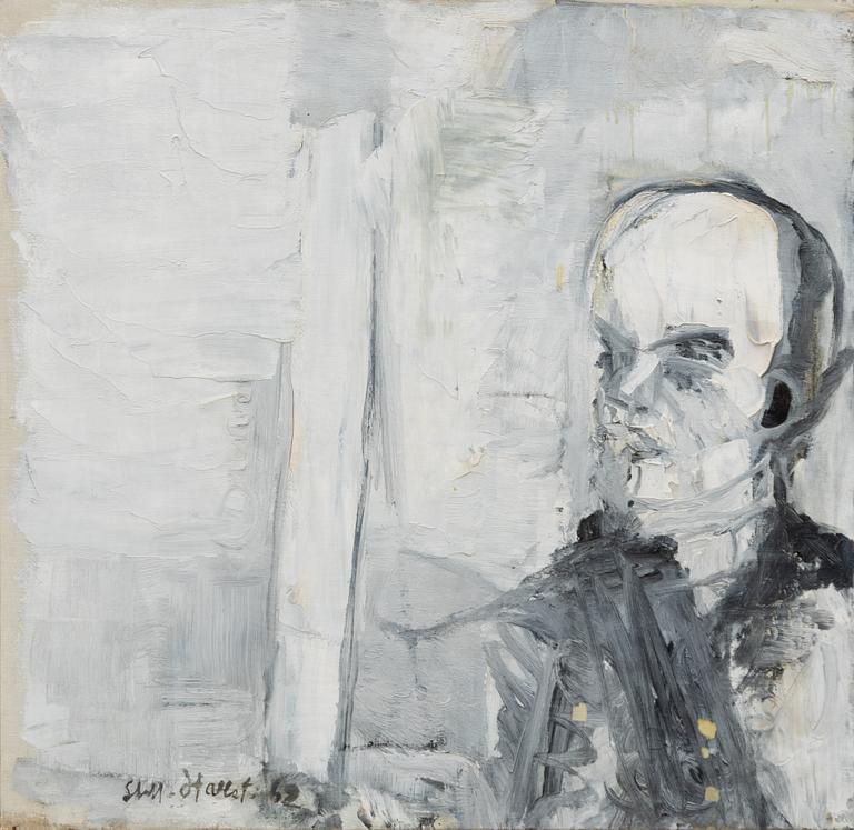 Staffan Hallström, Self-portrait.