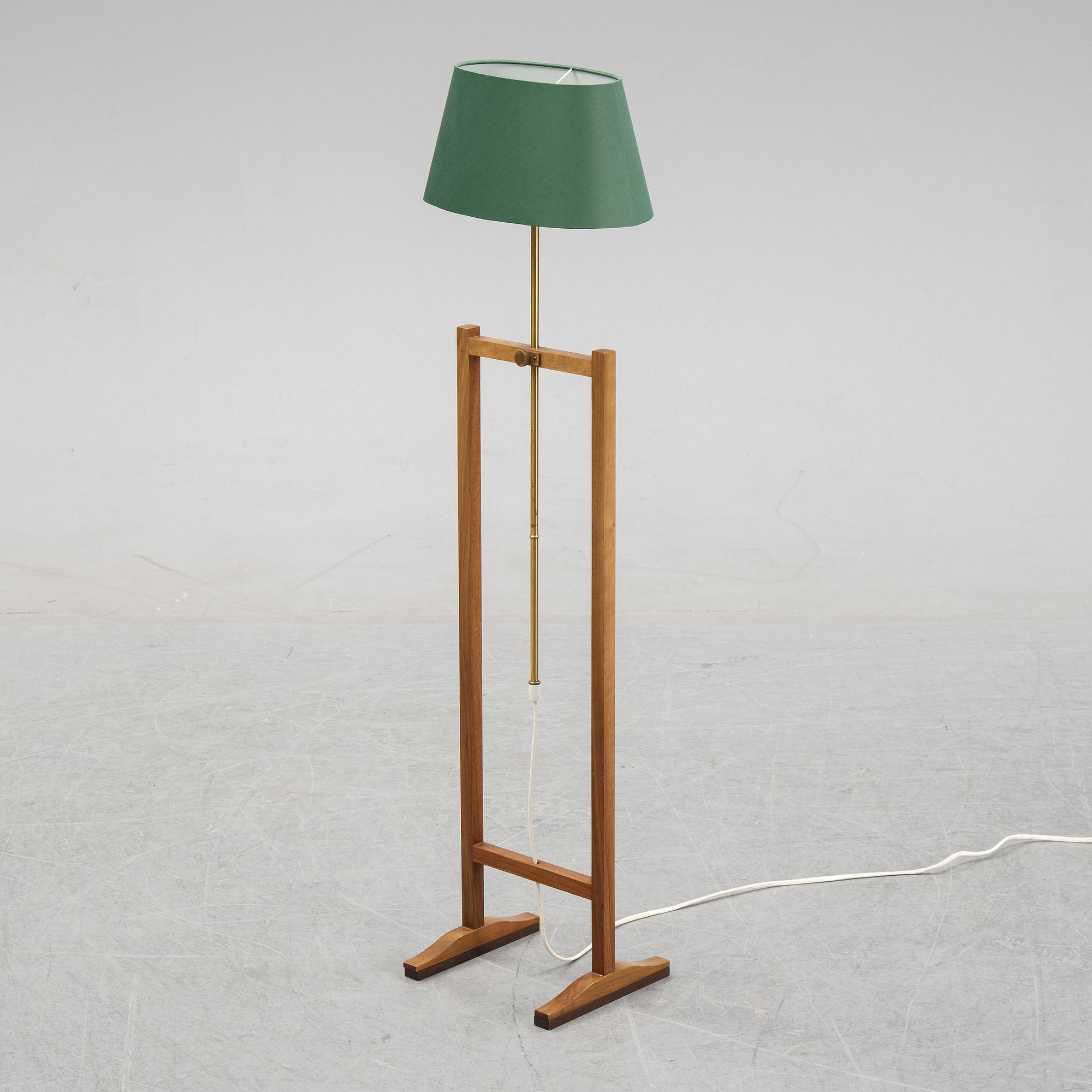 A floor lamp, model 2458, designed by Josef Frank in 1952 for Frima Svenskt Tenn.
