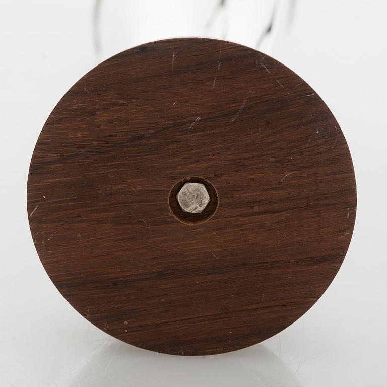 Tapio Wirkkala, vas, sterlingsilver och palisander, TW 228, "Liekki" (Flamma), Kultakeskus, Tavastehus.