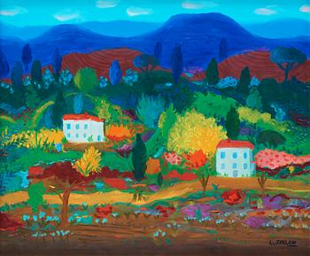 535A. Lennart Jirlow, Landscape from Provence.