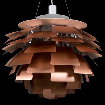 POUL HENNINGSEN, taklampa "PH-Kotte / PH Artichoke 60", för Louis Poulsen, Danmark, formgiven 1958.