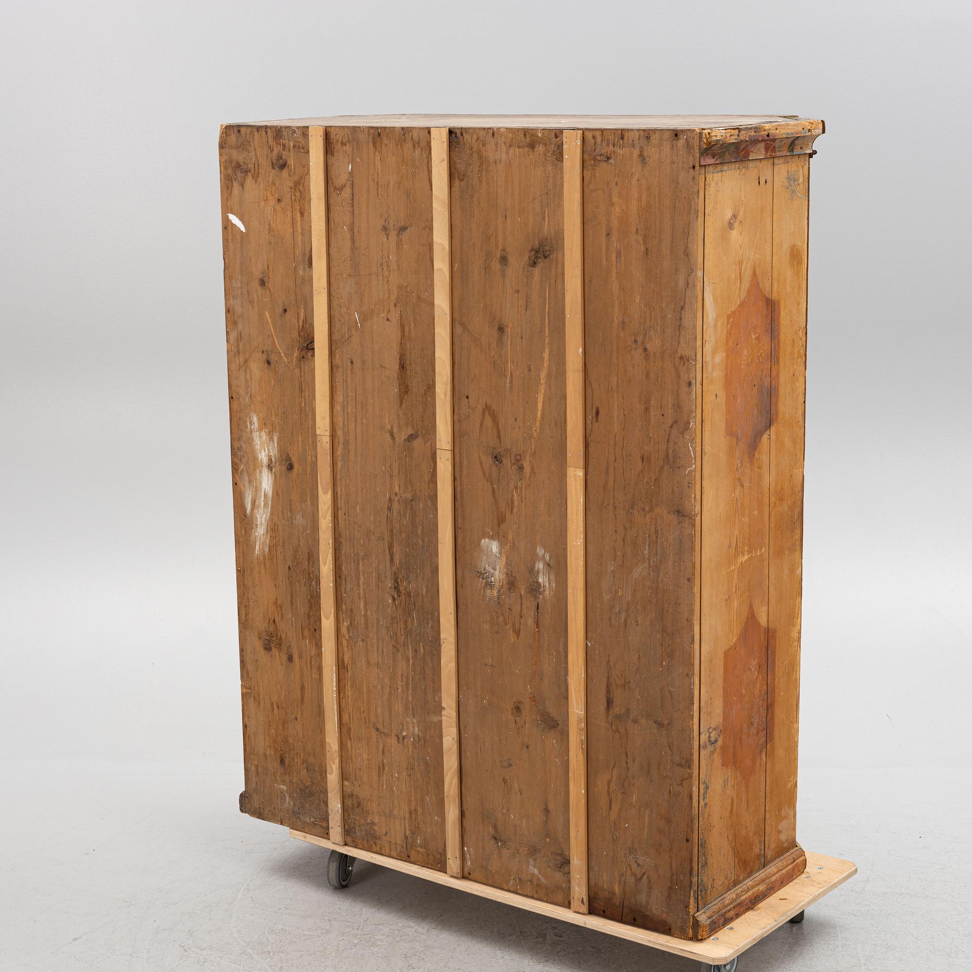 A provincial 19th century cabinet.