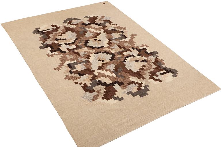 Erik Lundberg, a flat weave rug, c. 240 x 160 cm.