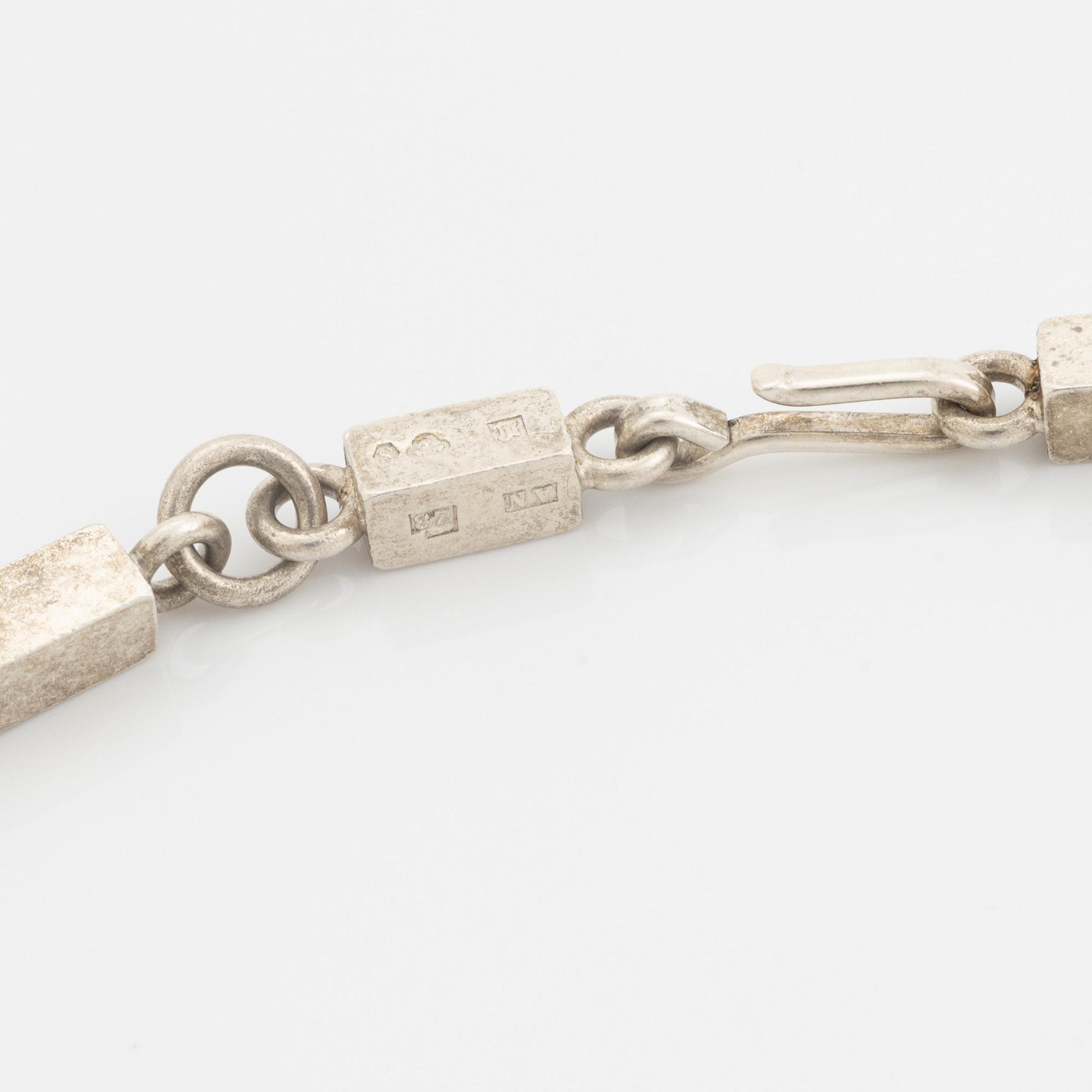 Wiwen Nilsson, sterling silver necklace.