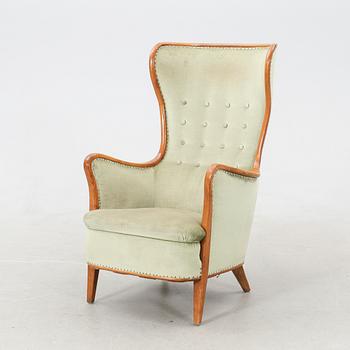 Axel Larsson, armchair, Swedish Modern, for Hotel Baltic, Svenska Möbelfabrikerna Bodafors 1954.