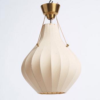 Hans Bergström, taklampa, modell "39", ateljé Lyktan, Åhus, 1940-50-tal.