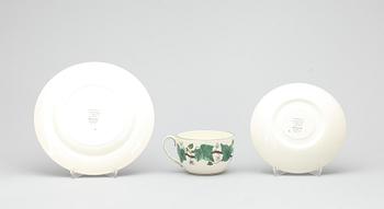 TESERVIS, 12 delar, keramik, "Napoleon Ivy" Wedgwood.