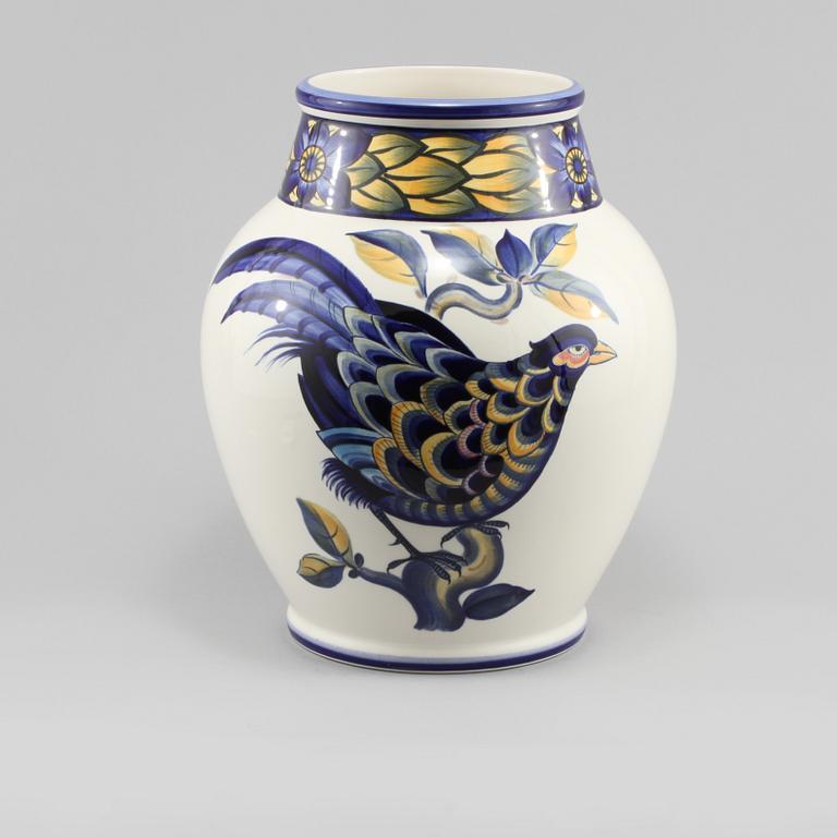 URNA, porslin, Christian Joachim för Royal Copenhagen, 1900-talets andra hälft.