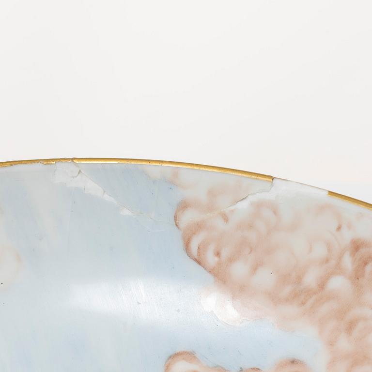 Skålfat, porslin, Kina, 1900-tal.