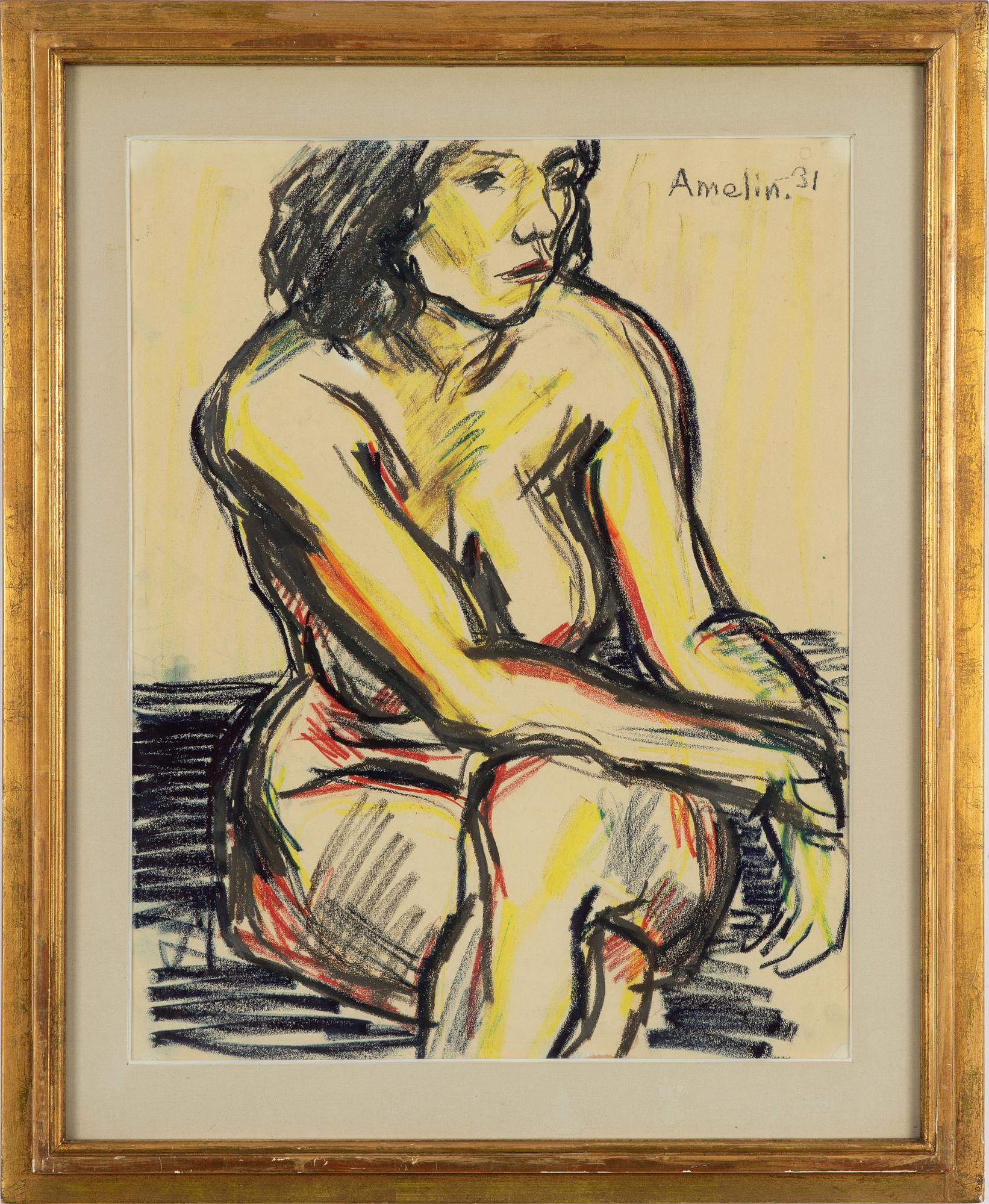 Albin Amelin, Nude Study.