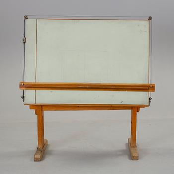 RITBORD/ARKITEKTBORD, furu, omkring 1900-talets andra kvartal.