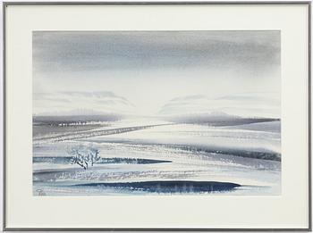 Bengt Ellis, Mountain landscape.