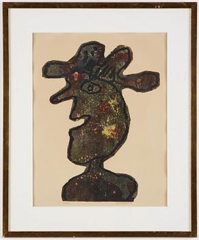 Jean Dubuffet, "L'homme au chapeau".