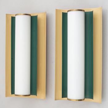 Cebe, a pair of wall lamps model "A 4314", Svalöv, 1940s.