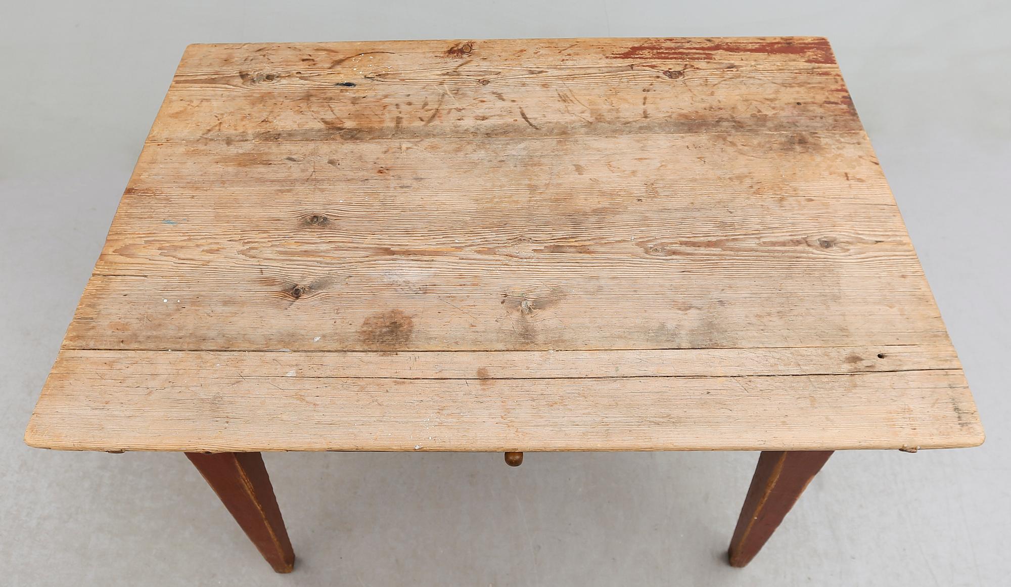 BORD, allmoge, Hälsingland, 1700-/1800-tal.