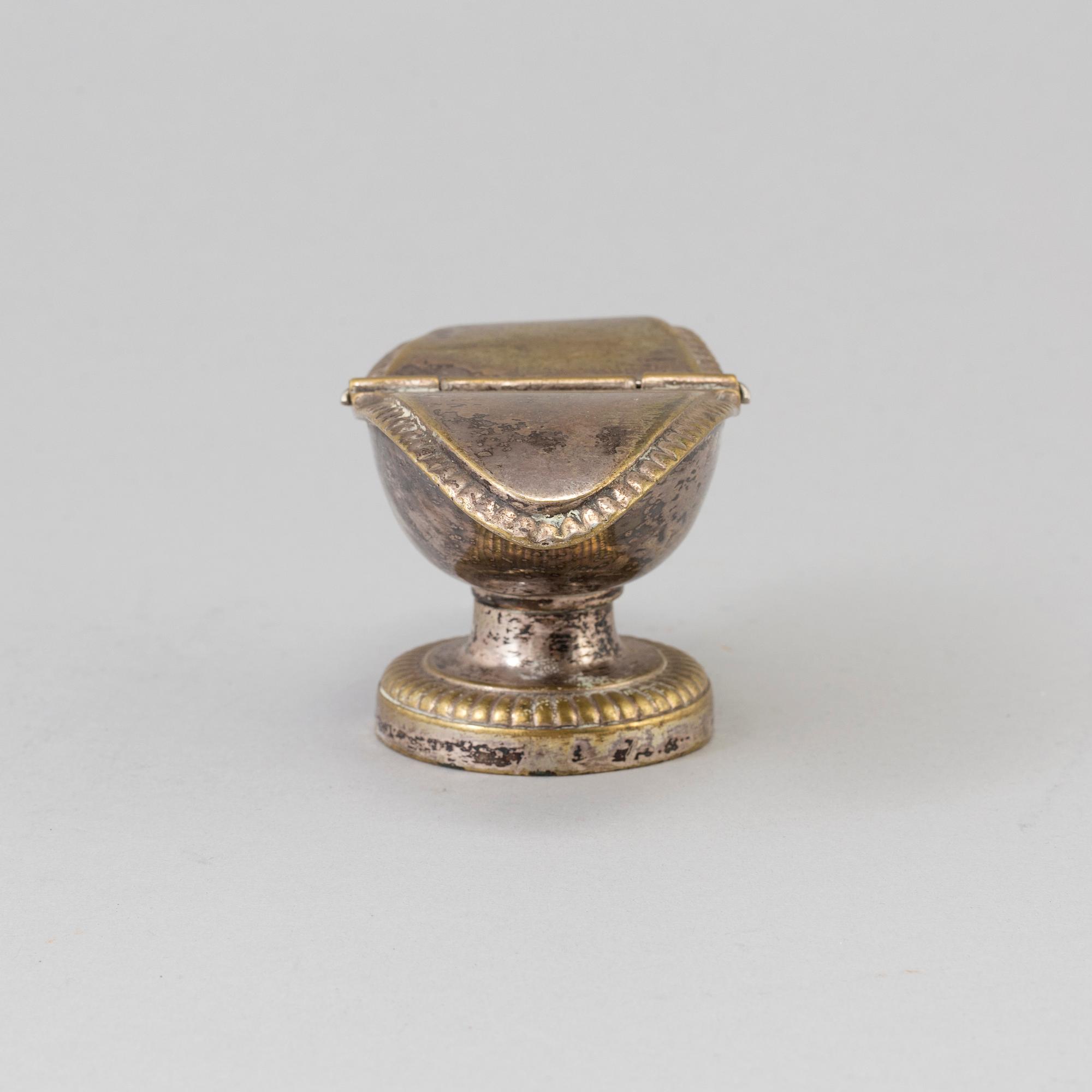 OBLATASK, argent haché, 1700-tal.