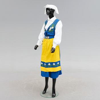 FOLKDRÄKT, "Sverigedräkten", 1900-talets andra hälft.